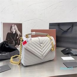 Designer Bag Fashion Replacement Wallet Evening Bag Flap Crossbody Bag Fashionable handbag metal chain gold silver women's handbag