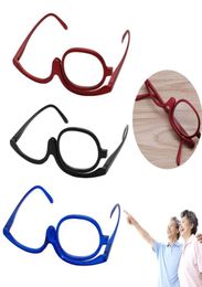 Magnifying Glasses Makeup Plastic Reading Glass Folding Eyeglasses Cosmetic General Unisex New Design AntiReflective Polycarbonat6934000