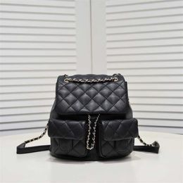 Wallet Luxury Holder Backpack Designer Women Caviar Mini Bag Purse Card Shoulder Bookbag Crossbody Handbag
