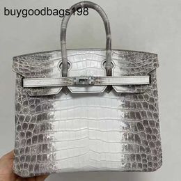 Himalayans Bags Himalayans Handbags Genuine Leather Crocodile Skin Womens Bk25 Nile Full Hand Sewing Xinglong 30 Handmade Large Capacity Classical Larger