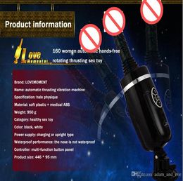 Hands Sex Machine with Dildo for Women Automatic Retractable Gun Adjustable Speeds Love Machines Thrusting Female Masturbation6111931