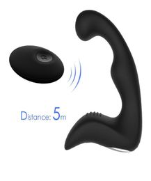 Male Prostate Massager Anal Vibrator Silicone 7 Speeds Butt Plug Sex Toys for Men Anal Toys Male Masturbator for Adult9962738