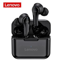 Earphones Original Lenovo QT82 Ture Wireless Earbuds Touch Control Bluetooth Earphones Stereo HD Talking With Mic Wireless Headphones