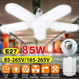 Ceiling Lights Fan Lamp Easy To Install 2835leds Lighting Decoration Led Bulbs Stable And Durable Plastic Car Accessories Garage Light