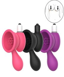 Suction Cup Nipple Vibrator Breast Enhancer Vibrating Massage Sex Toy For Women Clitoris Stimulator Masturbator Sex Shop 2012183461273