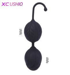 Medical Silicone Vibrator Kegel Balls Vibrator Sex Toys for Woman Vaginal Tighten Aid Love Ben Wa Ball Tighten Exercise Vibrator S5361742