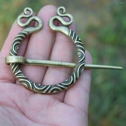 Brooches 10pcs Viking Retro Brooch Shoulder Shawl Scarf Clasp Cloak Pin Medieval Metal Badge