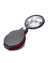 Mini Pocket 8X 50mm Folding Jewelry Magnifier Magnifying Eye Loupe Glass Lens Foldable Jewelry Loop Jewelry Loupes b8913818408