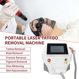Portable Nd Yag Laser Picosecond Laser With Carbon Peel Skin Whitening Tattoo Removal Machine