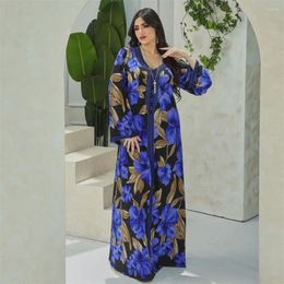 Ethnic Clothing Ramadan Turkey Muslim Dress Women Abayas Moroccan Kaftan Islamic India Djellaba Dubai Evening Party Vestidos Eid