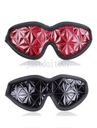 Bondage Leather Eye Mask Blindfold Party Restraints PATCH Blinder Goggles Sleeping cover R438243929