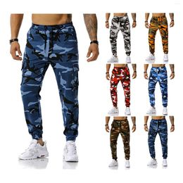 Men's Pants Mens Patchwork Sportswear Camouflage Jogger Baggy Harem Sweatpants Fitness Sports Slacks Trousers Legging Outdoor