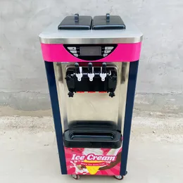 Big capacity ice cream machine Stand Vertical price ice cream making machine automatically