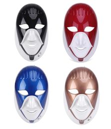 Rechargeable 7color LED mask Egyptian style pon therapy for skin care Led mask with neck facial beauty home2057352