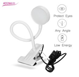 Adjustable Frosted Brightness LED Desk Lamp USB Table Light For Lip Eyebrow Tattooing Cold Manicure LED Light Permanent Makeup Equ2092592