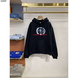 Italian Designer Men's Hoodie Letter Sweater Printed Sweatshirt Couple Leisure Street Outdoor Interlocking Graffiti Print Hooded