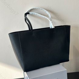 Spiegelqualität, Kaviar-Leder-Einkaufstasche, große schwarze Einkaufstaschen für Damen, neue solide Unterarm-Handtasche, Clutch, Luxus-Handtaschen, Reißverschluss, Studentenbuch-Handtasche