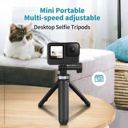Selfie Monopods TELESIN Mini Selfie Stick Tripod Portable Plastic Adjustable Length for 12 Hero 12 11 10 9 8 7 DJI Osmo Action 4 Insta360 YQ240110
