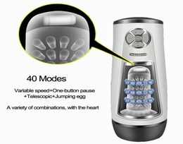 Powerful Automatic High Speed Male Masturbator Strong Suck Sex Machine Penis Massage Size Adjustable Adult Sex Toys for Men Y191014838869