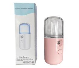 Nano Mist Sprayer 30ml Facial Steamer Body Portable Spray Moisturising Skin Care Face Humidifier Party Favour 50pcs4054462