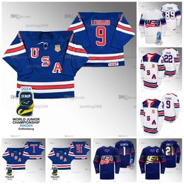 9 Trevor Zegras USA 2024 IIHF World Junior Champions Jersey 30 Spencer Knight Cam York Hunter Skinner Matthew Boldy Cole Caufield Matthew Beniers