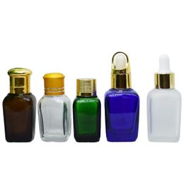 زجاجات تغليف الزجاجة المربعة منتجات وعناية بالبشرة ومستحضرات التجميل