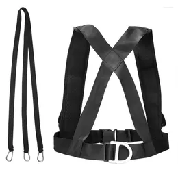 Resistance Bands Tyre Sled Harness With Adjustable Pull Strap And Shoulder Padding Great Performance