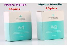 Automatic Hydra Needle 20 pins Roller 64 bottle Aqua Titanium MicroNeedle Mesotherapy dermaroller Skin Care System dermastamp3994413
