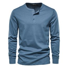 New Men's Casual European Size Round Neck Long Sleeved T-shirt For Spring And Autumn Seasons, Men's Slim Fit Sports Bottom Top