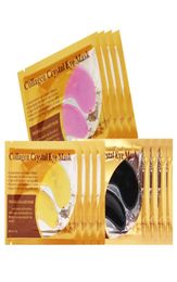 EPACKet black Crystal Collagen Gold Powder Eye Facial Mask Moisturizing Antiaging9972789