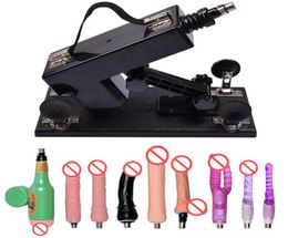 Popular Sex Furniture Automatic Sex Machine with 8 Kinds Dildo Attachment and Male Masturbator Love Robot Machine Sex Toys3315027