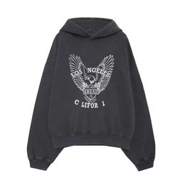 Fashion mens hoodie designer hoodies men American new outdoor street hoodie women's fleece sweatshirt classic eagle hem designer jumper outdoor sweatshirt z6