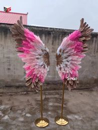 Customised Multi Colour Angel wings Home Bedroom Party Bar Decoration Creative photography props