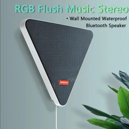 Speakers Wall Mount Speaker TV Bluetooth Speaker TWS Home Theatre Stereo Speaker Wireless Bluetooth Sound Column Subwoofer Music Centre