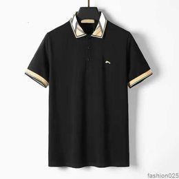 Classic men polo shirt Designer Summer men shirts Luxury Brand polo shirt Business Casual tee England Style Shirts Man Tops Asian Size M--XXXL 8POLW