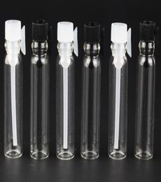 1ML 2ML 3ML Glass Perfume Essential Oil Vial Clear Mini Tube Travel Gramme Size Cosmetic Empty Tester Bottle Transparent For Sample1096951