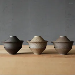 Teaware Sets Ceramic Tea Cup Set Portable Japanese Travel 1 Pot 2 Cups Home Office Vintage Drinkware Gaiwan