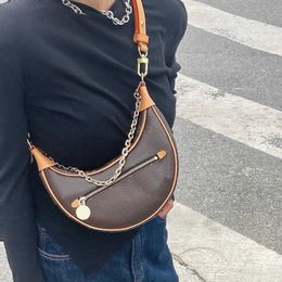 vintage pea bags crossbody bag designer bag luxury bag Women chain Shoulder Bags Fashion Classic Denim handbag 231215