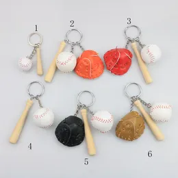 Dangle Earrings Novelty Korean Quirky Jewelry Personality Simple Creative Simulation Baseball Three-piece Stick