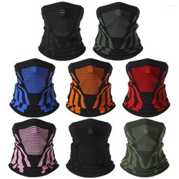 Bandanas Neck Gaiter Winter Windproof Ski Mask Soft Outdoor Thickened UV Protection For Men Women Hiking Cycling Running