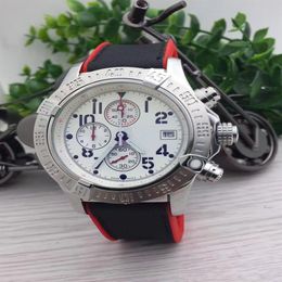 high quaity man watch steel watches quartz stopwatch Male watch stainless watches chronograph wrist watch 241272n