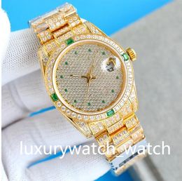 Watch Diamond Watches Woman Automatic Mechanical Movement 36mm Sapphire Stainless Steel Strap Folding Clasp Waterproof Wristwatch Ladies Wristwatches