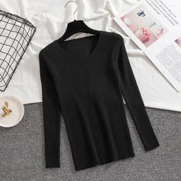 Women's Blouses Women Slim Fit Shirt Base Layer V-neck Ribbed Soft Stretch Long Sleeve Thermal For Fall
