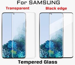 For Samsung S10 S9 Note 10 S8 Plus Galaxy Note 9 Tempered Glass S20 Ultra Plus Full Screen Protector 3D Curved Full Cover8689851