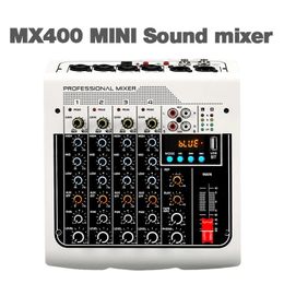 Brand Name Guitar Dj Fcc Mx400 Mixers Mix400 Equipment Professional Digital Sound Table Limited 240110