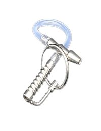 Chastity Devices Super Long Urethral Catheter Sounds Dilator Penis Plug Silicone Tube Peehole Insert with Glans Rings Sex Toys for9935754