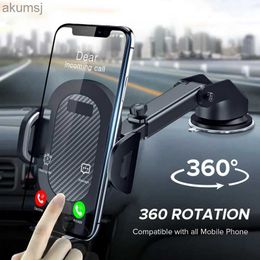 Cell Phone Mounts Holders Sucker Car Phone Holder 360 Mount in Car Stand No Support Mobile Cell Cellphone Smartphone For X Max YQ240110