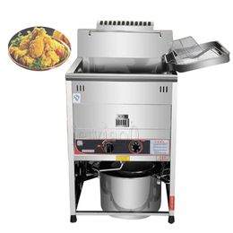 Commercial 30L Electric Vertical Fryer Stainless Steel Deep Fryers For Restaurant Home Use