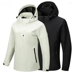 Hunting Jackets Hiking Camping Men Women Waterproof Travel Rain Coat Windproof Clothes Outdoor Sports Climbing