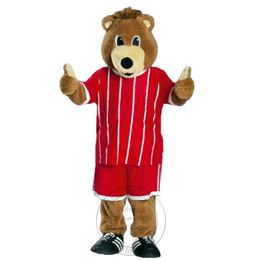 Halloween Adult size Bayern Munich Bear mascot Costume for Party Cartoon Character Mascot Sale free shipping support customization